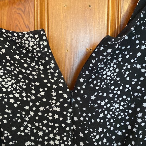 NWT Apricot black star wrap mini-dress - Picture 3 of 5